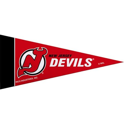 NHL Mini New Jersey Devils Pennant, (2-Pack)