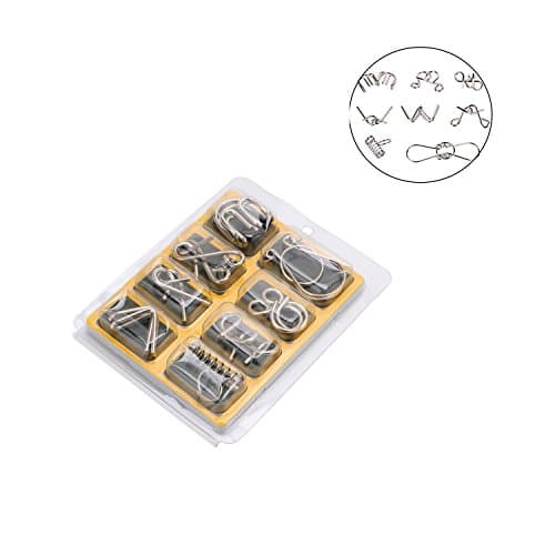 Fidget Hand EDC Brain Teaser Magic Fancy Toy (8 Pack ) Stress Reducer Cube Bearing - Perfect For ADD, ADHD, Anxiety, and Autism Adult Children by SPNRO