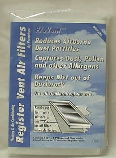 Vent Pro Disposable Vent Filter (3 pack)