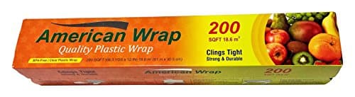 American Wrap Quality Plastic Wrap, 200 sq. ft.