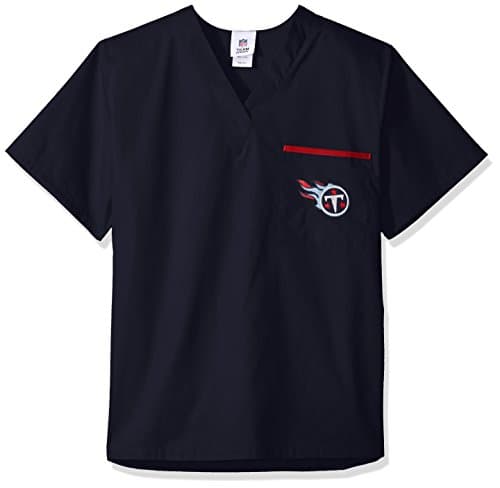 NFL Scrub Dudz Solid Scrub Top