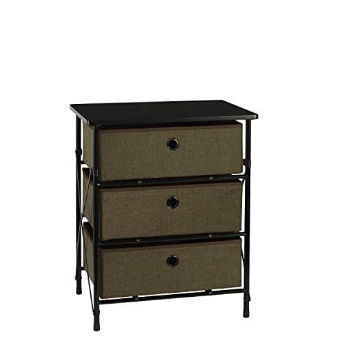 RiverRidge Home Sort &amp; Store 3-Bin Organizer, Brown