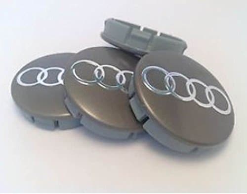 4 X Plastic Wheel Centre Cap Hubs With Chrome Logo 60Mm/55Mm