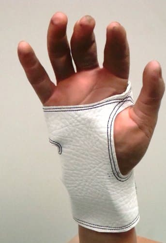 High Skore Wrist Support Bowling Glove Left Hand White
