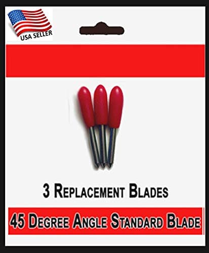 Bridge Cutters Replacement Cutting Blades Type for Bridge, Cricut Air, Cricut Cutting Machines, 3 blades