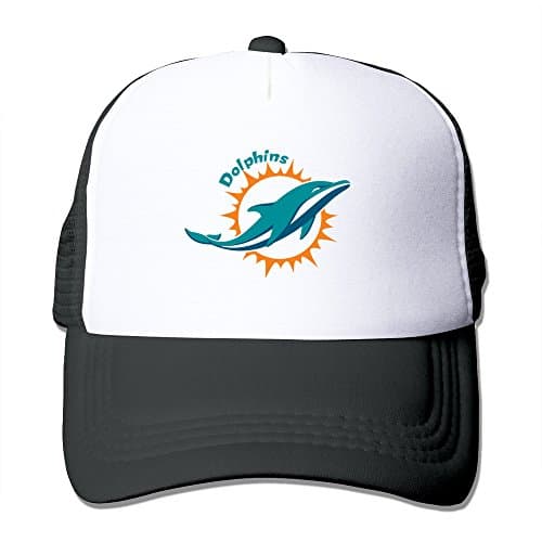 Dolphins Unisex Trucker Baseball Mesh Hat Adjustable Trend Cap