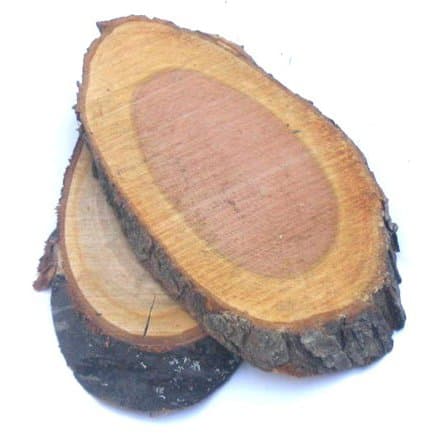 5" x 7" Black Cherry Oval Grilling Plank - Box of 50