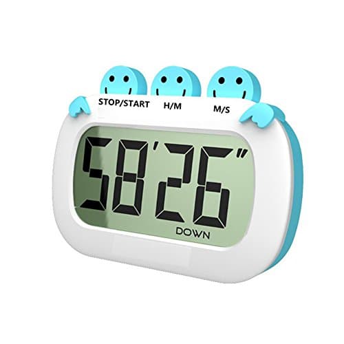 Digital Kitchen Timer Loud with Magnetic JN523 (Blue)