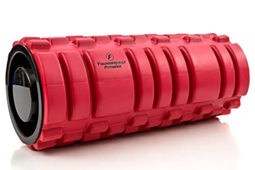 Foam Roller for Trigger Point &amp; Physical Therapy, Myofascial Release, Muscle Massage &amp; Pain Recovery, Deep Tissue Massager - Pressure Points Foam Roller, Starter Pamphlet, Storage Compartment