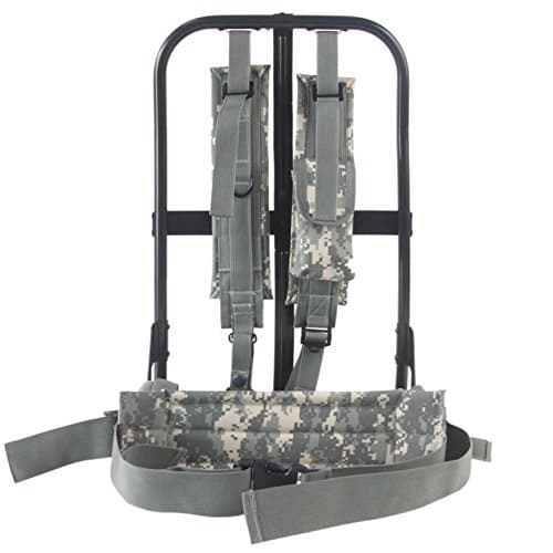 AKmax ALICE BackPack Iron Frame with ACU Digital Grey Cordura Straps and Waist Belt