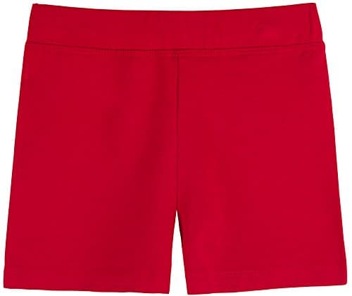 Girls' Basic Solid Soft Dance Short for Gymnastics or Under Skirts