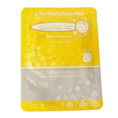 Ja yeon Mapping Essence Mask/Ja yeon Mapping Essence Mask 5 sheets/Korean beauty/Korean cosmetics (Lemon)