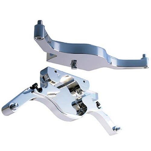 Headwinds 2-2406CA 2 Spotlight Bar / Lower Triple Tree Cover for Harley-Davidson Road King (C01010222)