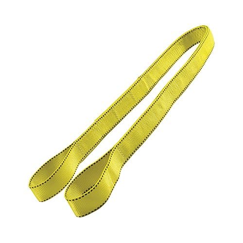 Liftex EE2-92PD-4FT Eye and Eye Pro-Edge Websling, 2" x 4', Yellow
