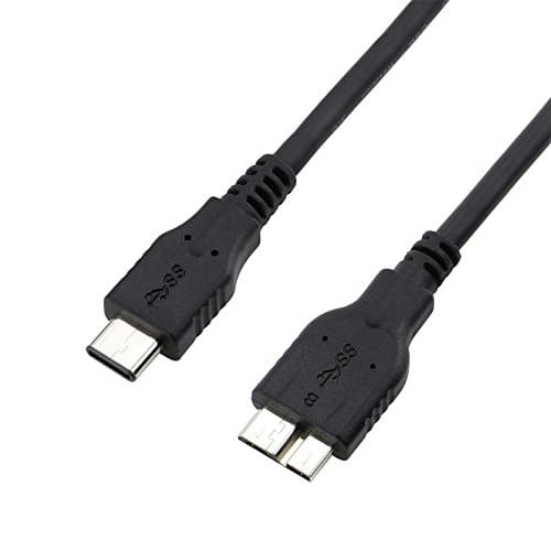 COOLIS Hi - Speed USB 3.0 Type C to Standard Type Micro B Male Charging &amp; Data Cable, Black(1.0meter/3.3Feet)