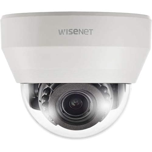 Hanwha TechwinHCD-6080R HD+ 2MP Analog HD Dome Camera with Night Vision & 3.2~10mm(3.2X) Motorized Varifocal. BNC Connetion