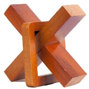 Harrison's Handcuffed-X Large Wooden Puzzle