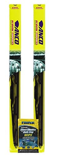 Anco 31-20 Wiper Blade (20") Bundle With Armor All Cleaner Wipes (3 Items)