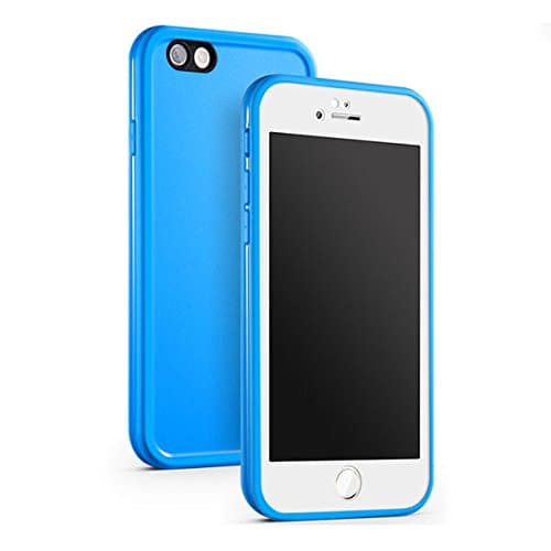 iPhone 7 &amp; 7 Plus Waterproof Case,Ultra Slim Thin Light Dirt/Dust Proof Snowproof Shockproof Case Full Body Underwater Protective Cover for Apple iPhone 7 &amp; 7 Plus (i7 Blue)