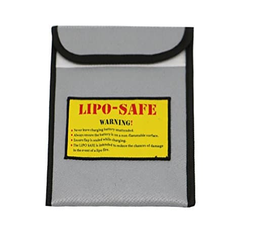 Edylia Fireproof Explosion-proof bag RC Lipo Battery Safe Bag Lipo Guard Charge Protection Bag (230 X 300mm)