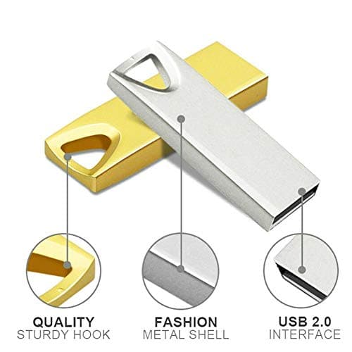 USB 2TB Metal Flash Pen Drives Stick Memory Thumb Storage Media Car U Disk