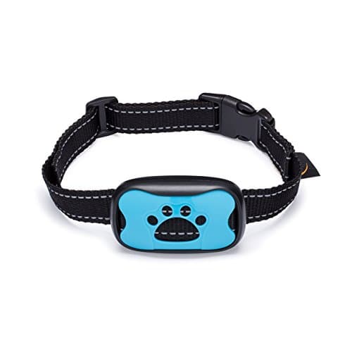 Safe &amp; Effective No Bark Collar by Love Violet, Anti Bark Collar Safely Emits High Frequency Sound Waves &amp; Vibration, Training Tool for Small Dogs, Medium Dogs, &amp; Large Dogs, Battery &amp; Manual Included