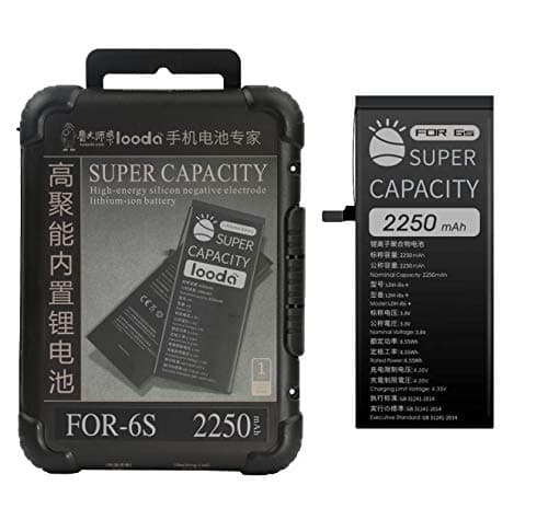 2250mAh Replacement Battery Compatible for iPhone 6S,Super Capacity Power UP Li-ion Battery with Repair Tool Kits Box[24 Months Warranty]