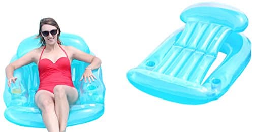 Sunsplash Sun Lounge For Swimming Pools Teal 2Pack