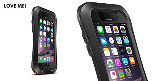 Iphone 6 case,Elecase Hard Metal Corning Gorilla Glass Shockproof/Dustproof/Watertherproof Cover Case For Iphone6 4.7 inch