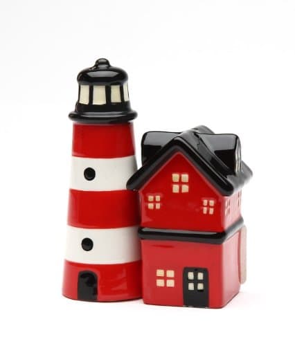 Magnetic Salt and Pepper Shaker - Lighthouse