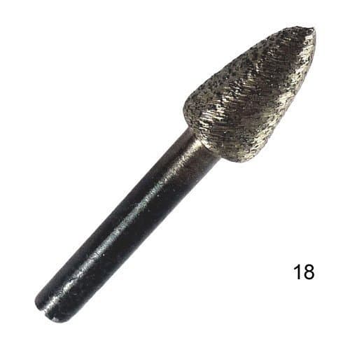 Toolocity SDBR019 Sintered Diamond Burs for Granite by Applied Diamond Tools