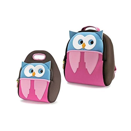 Dabbawalla Hoot Owl Backpack & Luch Bag Set
