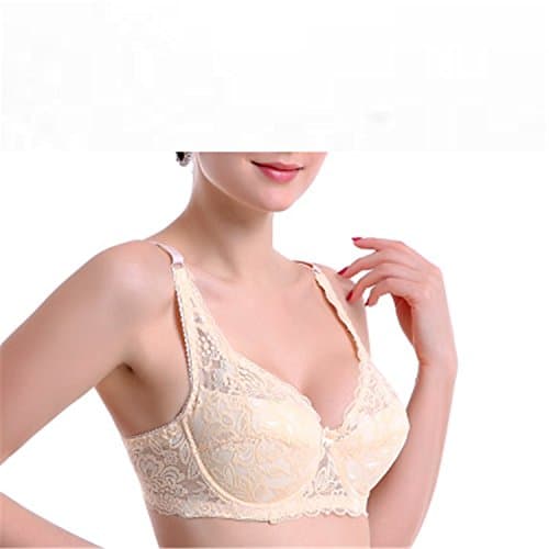 34 36 38 40 42 B C D Big Cup French Lace Bra Hot Summer Thin Cotton Cup Bombshell Underwear Sexy Lingerie Push up Intimates Khaki 40