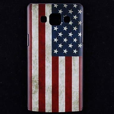 Embossment The Old Glory Drawing Pattern Hard Case for Samsung Galaxy A7