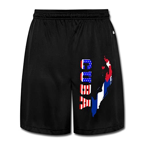 Cuba.AMERICAN Men's Unique Performance Shorts
