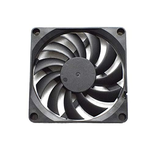 dulawei3 3000RPM 80mm DC 5V 2 Pin Silent PC Computer Case Cooling Fan Cooler Radiator