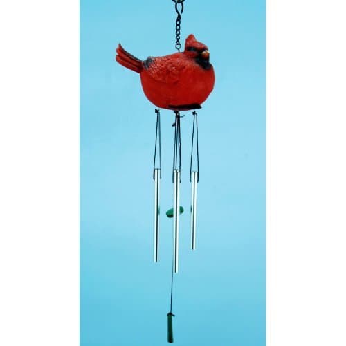 Cardinal Wind Chime, 16"