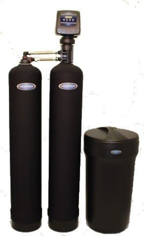Discount Water Softeners Duo 32,000 Grain Water Softener and Tannin Removal System, On Demand, High Efficiency, Direct Flow and Upflow Brining