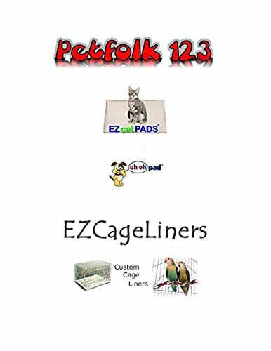 Bird Cage Liner EZ Cageliners Bird Cage Liners Plain and Coated Custom Cut to Order 150 Sheets (Plain up to 19x25)