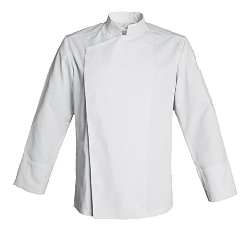 FIRENZE Long Sleeve Culinary Chef Jacket with Mandarin Collar by Clement Design