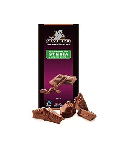 (2 PACK) - Cavalier Stevia Milk Chocolate Tablet | 85 x 14g x | 2 PACK - SUPER SAVER - SAVE MONEY