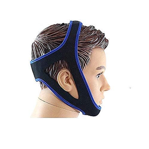 Premium Anti Snore Chin Strap [2019 Upgraded Version] - Advanced Snoring Solution Scientifically Designed to Stop Snoring Naturally and Give You The Best Sleep of Your Life!. (Blue) …. (Blue)