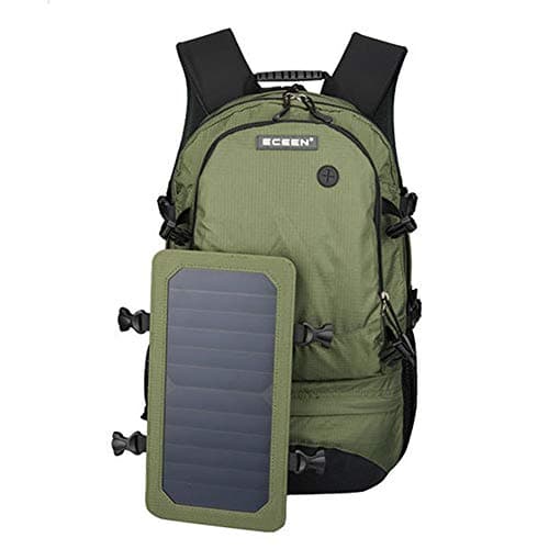 LAIABOR 40L Lightweight Backpack Bag Solar Charging, with USB, for Men and Women Outdoor Sport Camping Hiking Cycling Travel Bendable