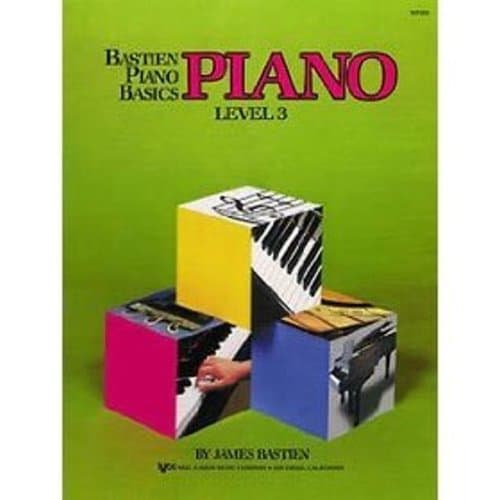 Bastien Piano Basics - Piano Level 3 Book