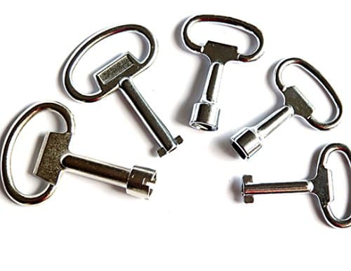 Electrical Cabinet Keys 5pcs Professional Emergency Situation Stainless Security Protect Personal Secret