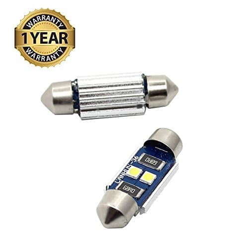 PRIME LED Festoon LED Light Bulb 36MM Canbus(error free)Licence Plate Light 120 Lumens, Beam Angle 180° 6000k Cool White