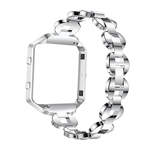 For Fitbit Blaze Bands,ToPoPoRepacement Bands Straps with Frame for Fitbit Blaze