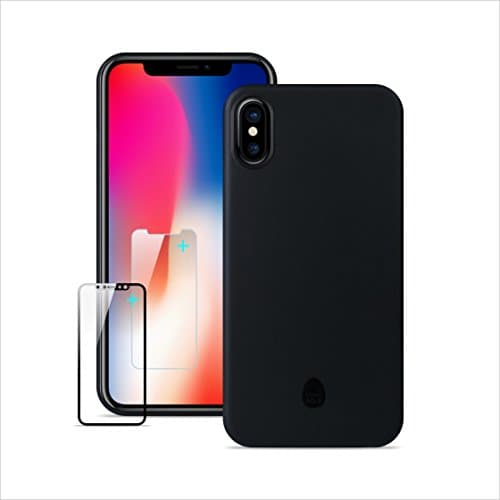 Iphone X Case Slim Anti-Scratch Case 0.3mm Ultrathin,5g Ultralight,good touch feeling For Iphone X （Black）