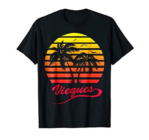 Vieques 80s Sunset T-Shirt