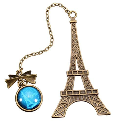 Khushwani Enterprise 2018 New Arrival Creative Classical Vintage Eiffel Tower Metal Bookmarks for Book Item Kids Gift Korean Stationery